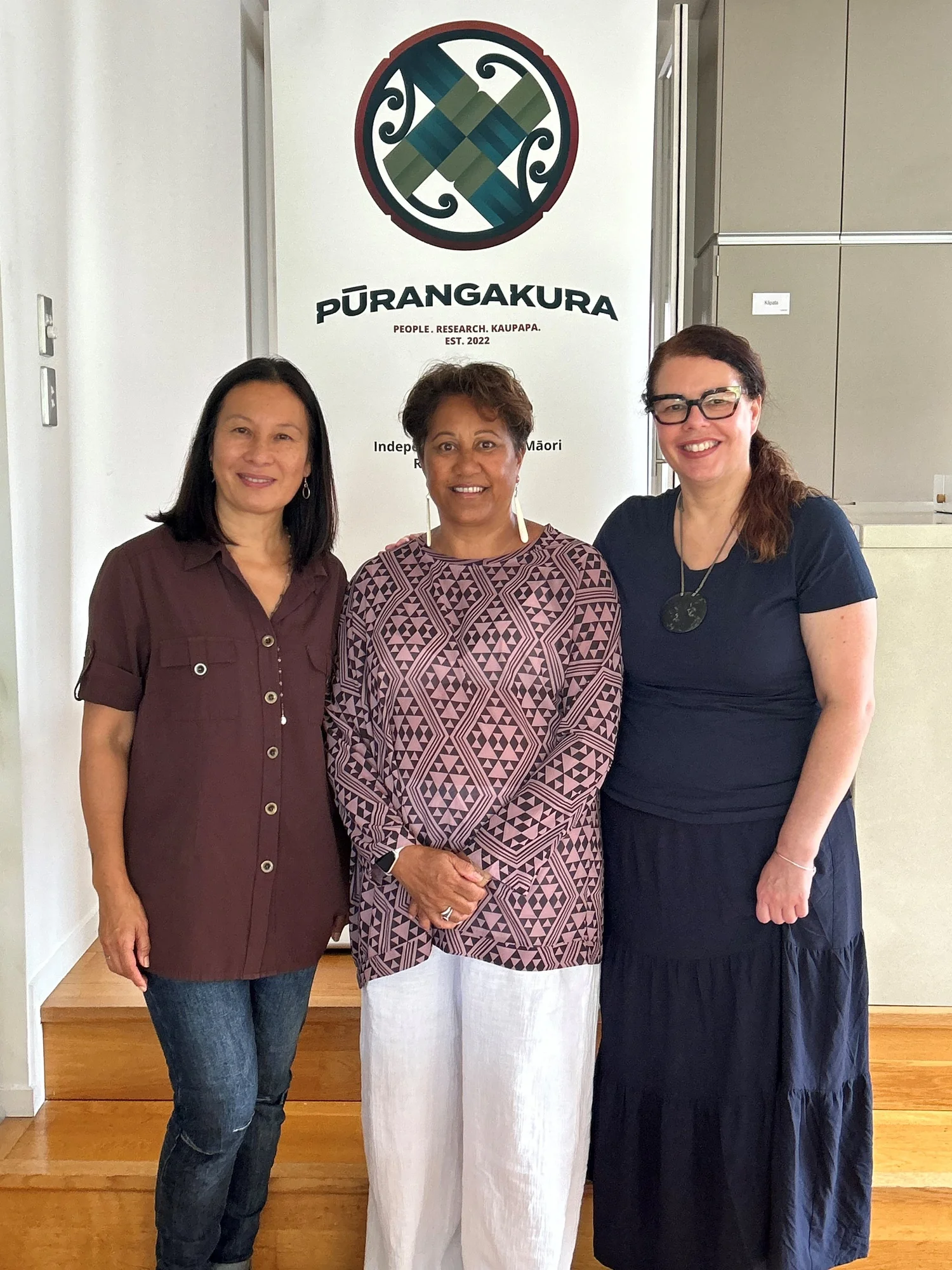 Maria Marama and supervisors